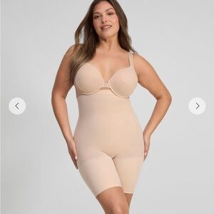 SPANX Beige Shapewear Bodysuit